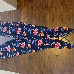 Flowered Romper